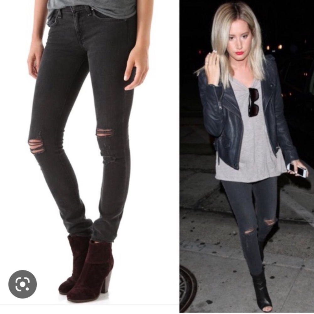 Rag & Bone Destroyed Skinny Jean